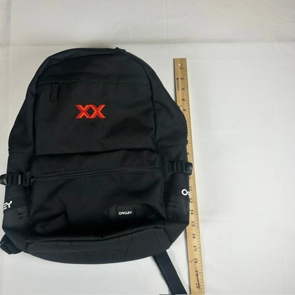 Oakley Enduro 25L 4.0 Backpack Black Red XX Logo Laptop Bag FOS900544 02E